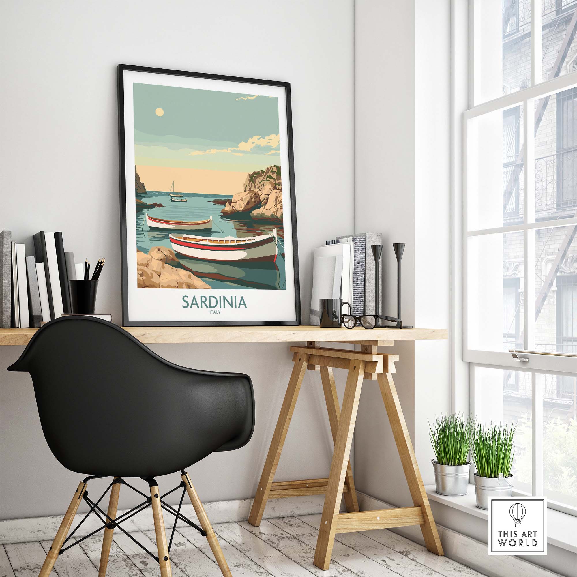 Sardinia Print