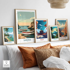 Sardinia Print