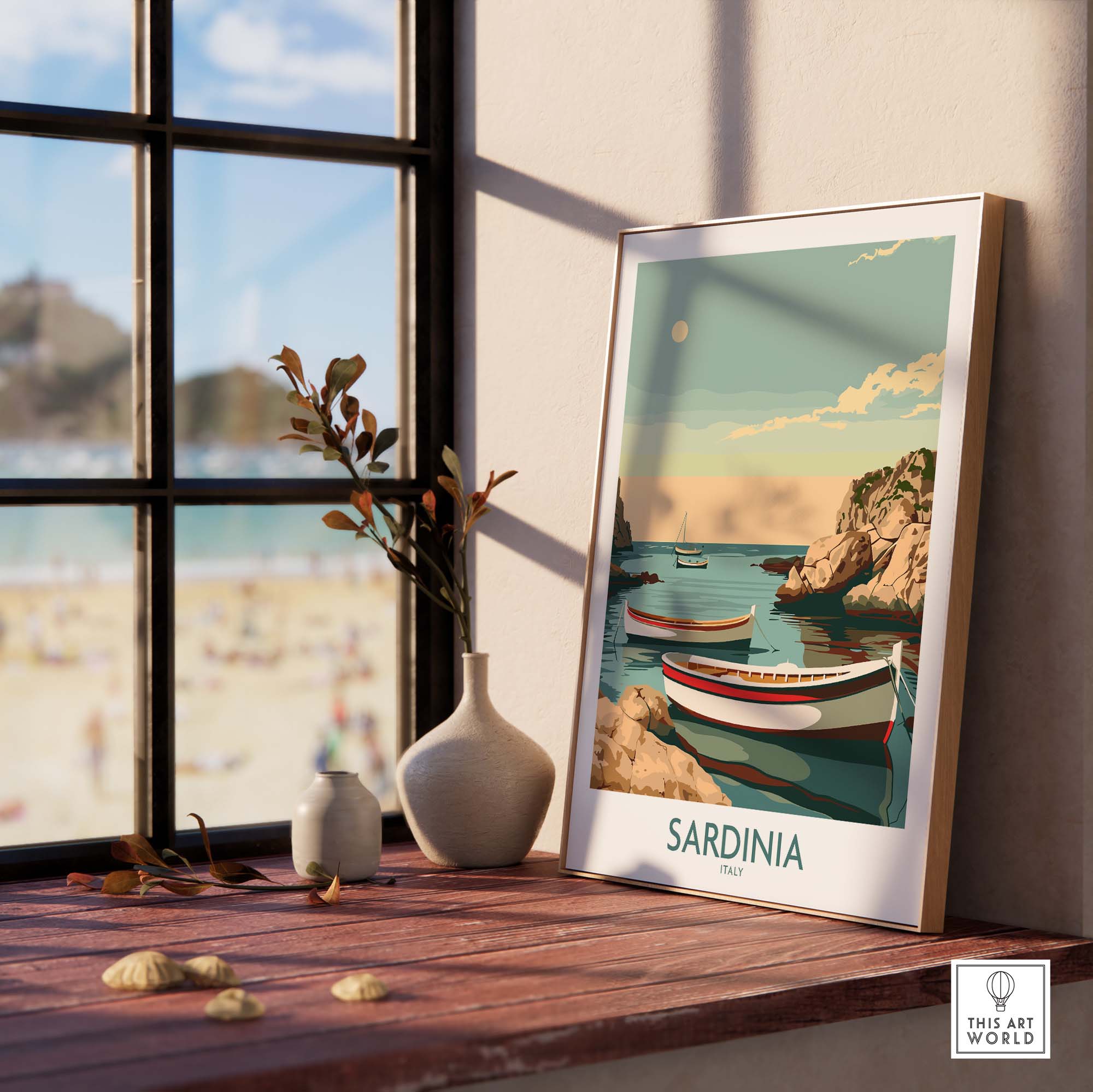 Sardinia Print