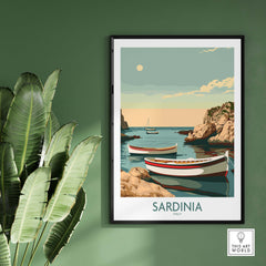 Sardinia Print