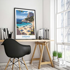 Sardinia Print Italy