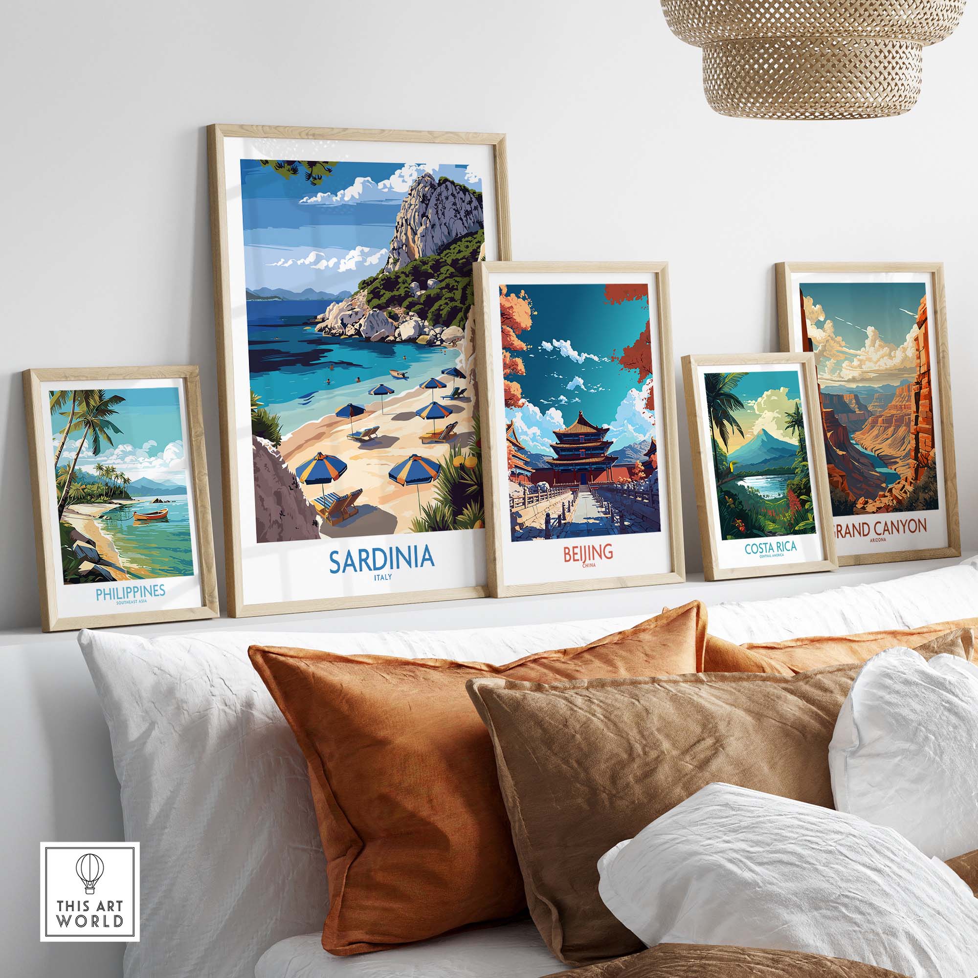 Sardinia Print Italy