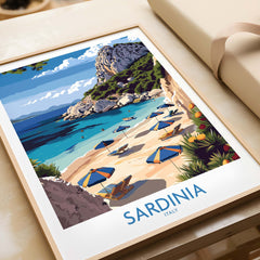 Sardinia Print Italy