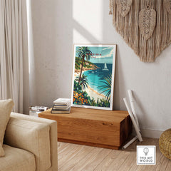 Sardinia Travel Print