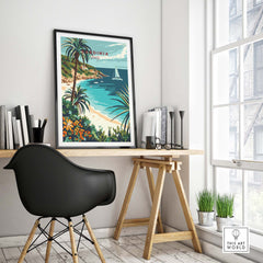 Sardinia Travel Print