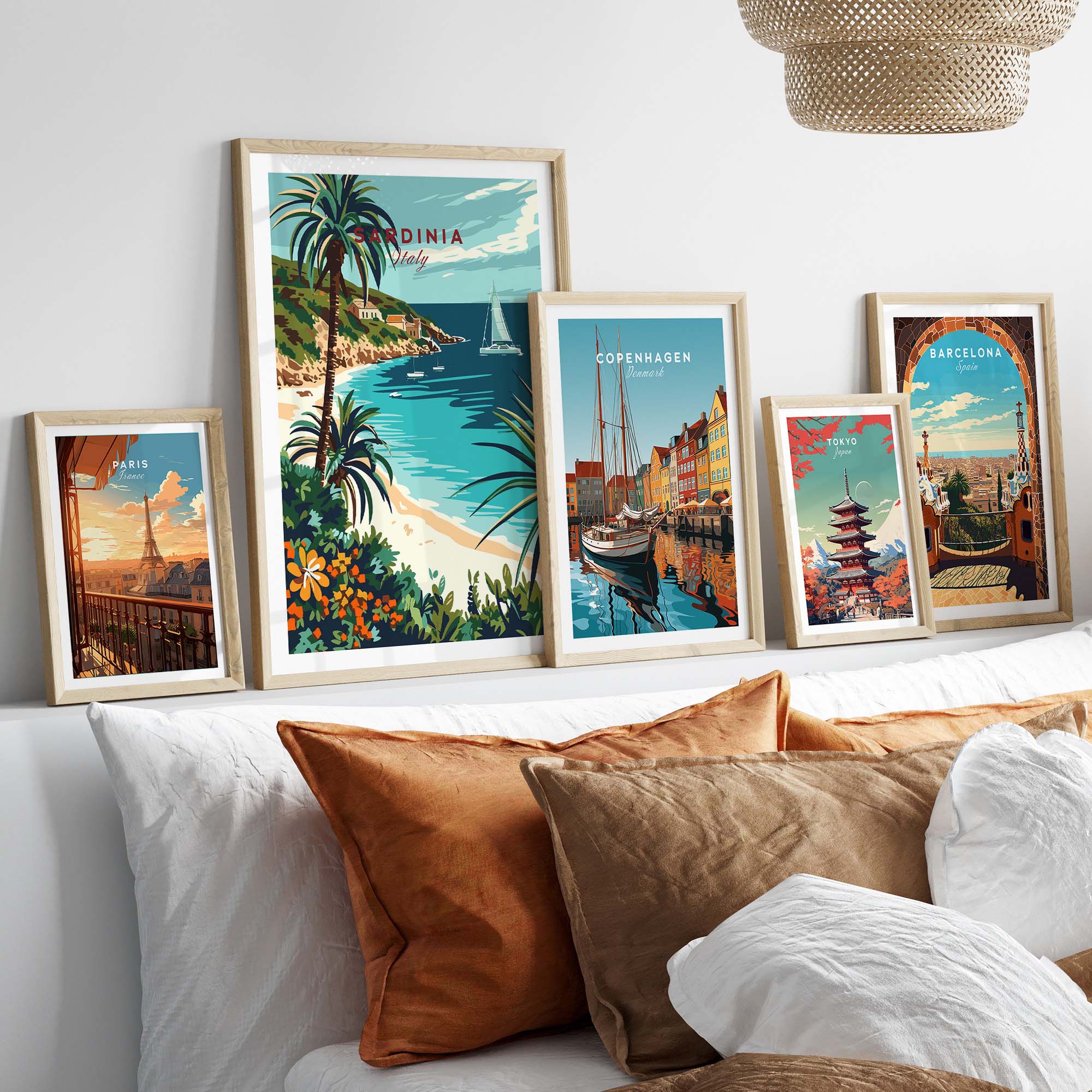 Sardinia Travel Print