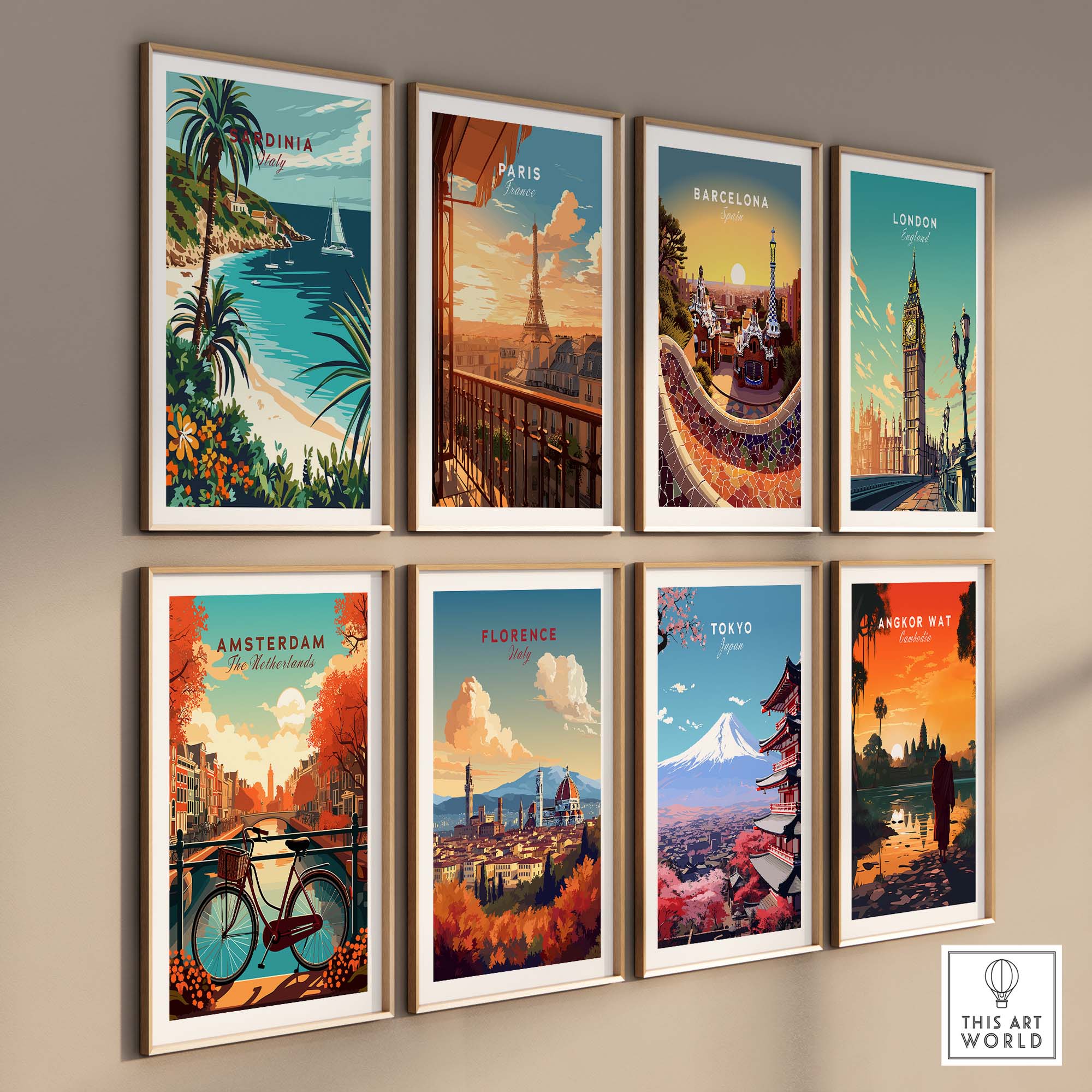 Sardinia Travel Print