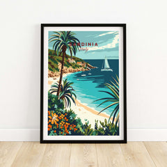 Sardinia Travel Print