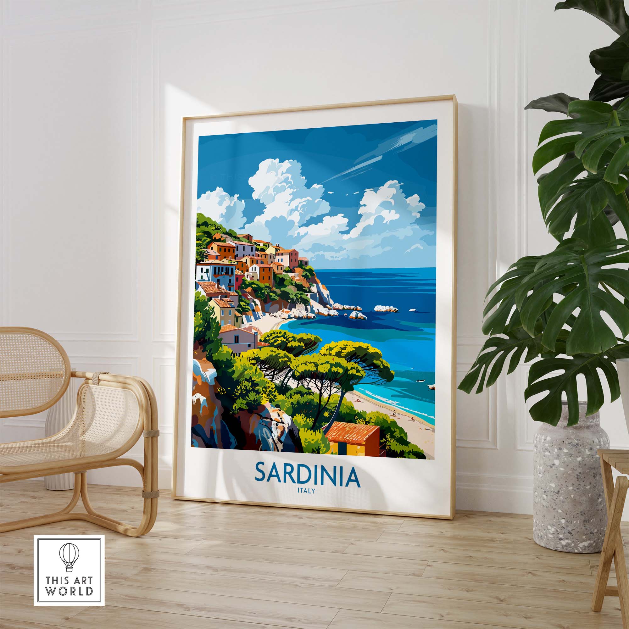 Sardinia Wall Art