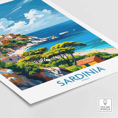 Sardinia Wall Art