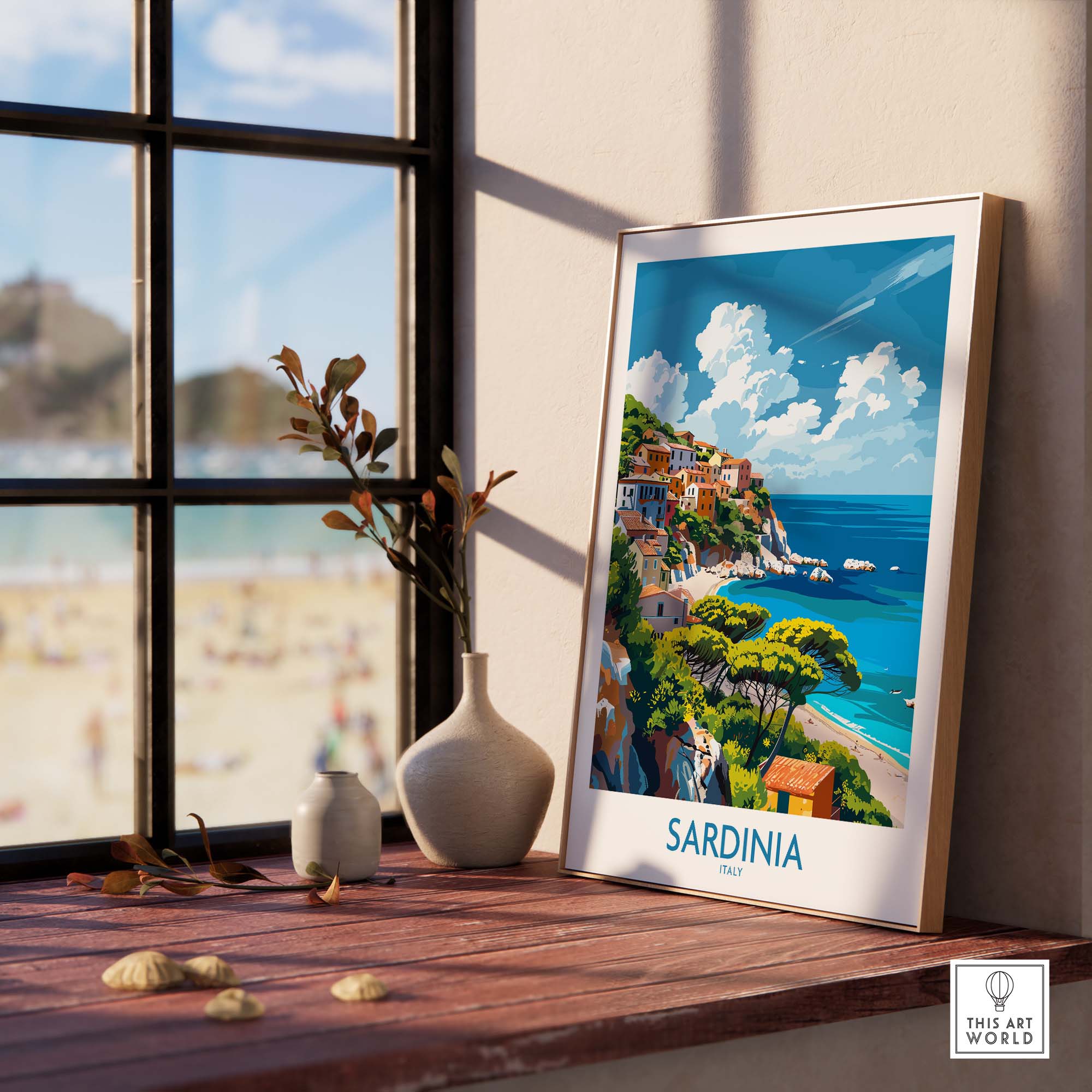 Sardinia Wall Art