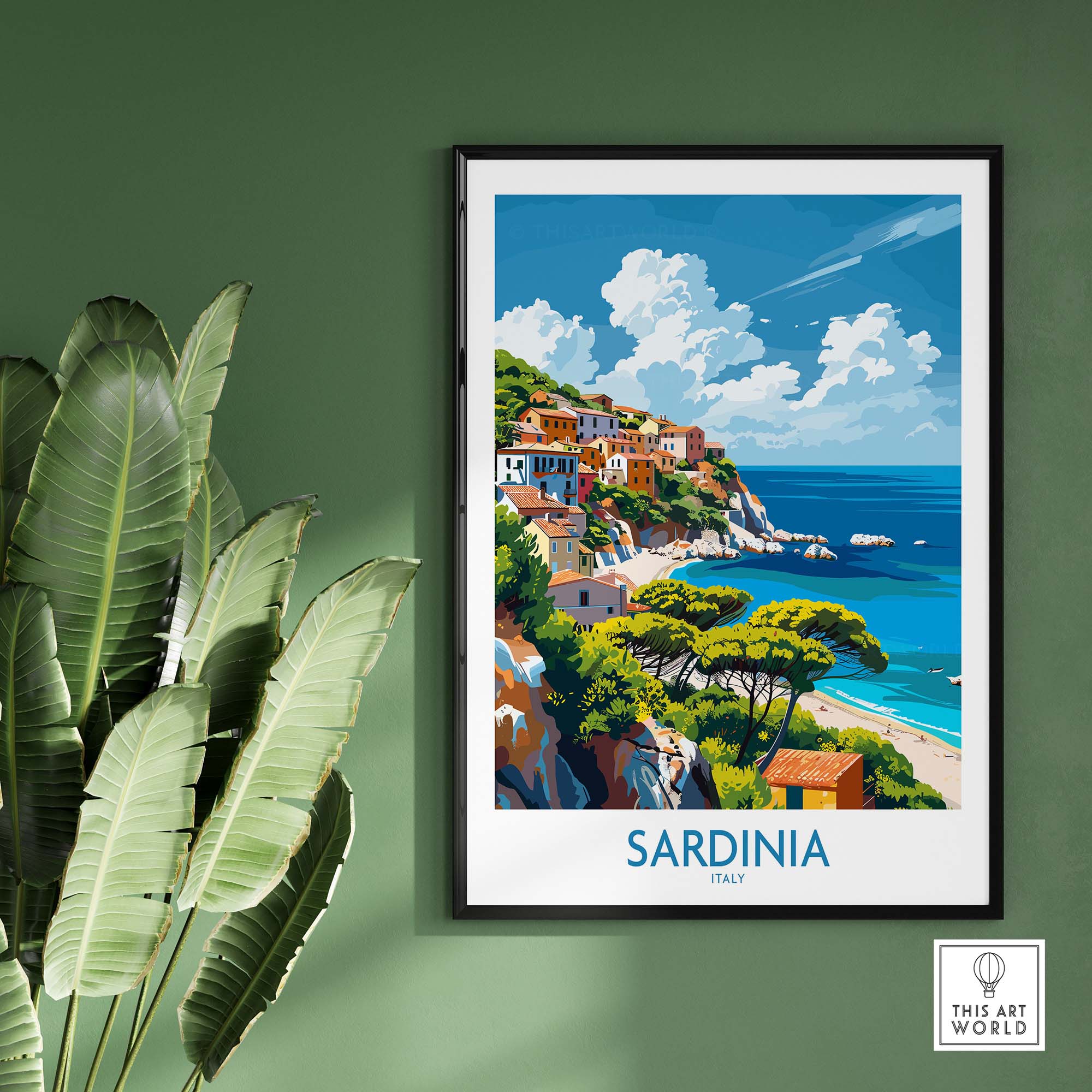 Sardinia Wall Art