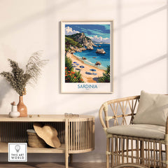 Sardinia Wall Art Print
