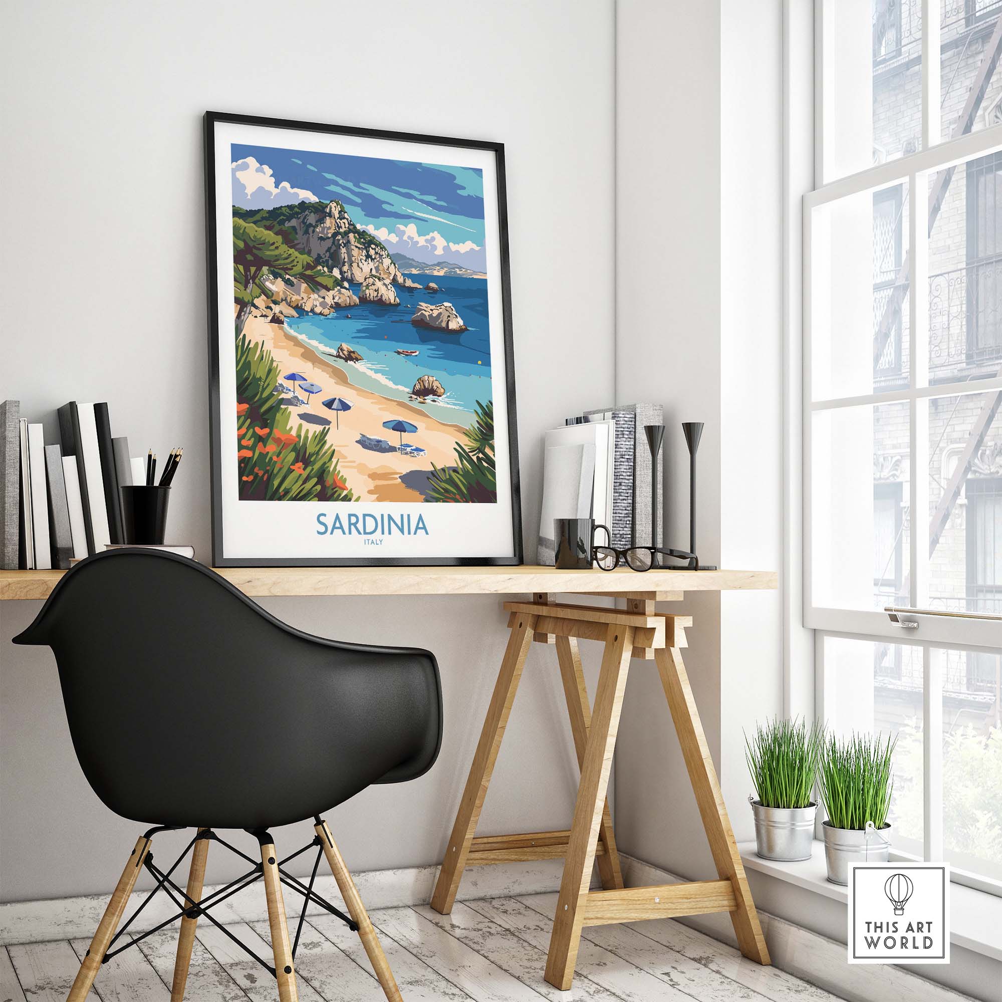 Sardinia Wall Art Print