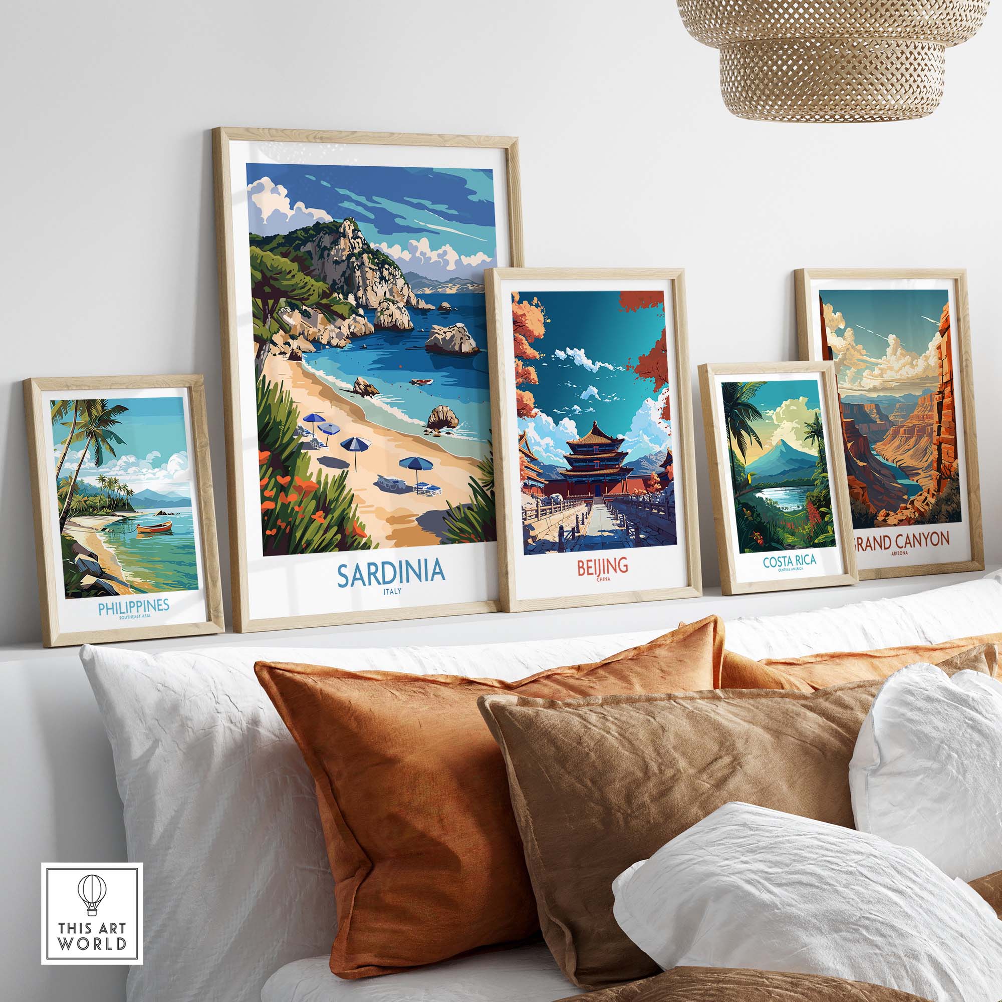Sardinia Wall Art Print