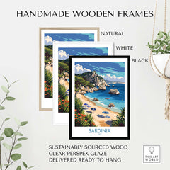 Sardinia Wall Art Print