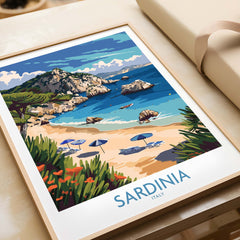 Sardinia Wall Art Print