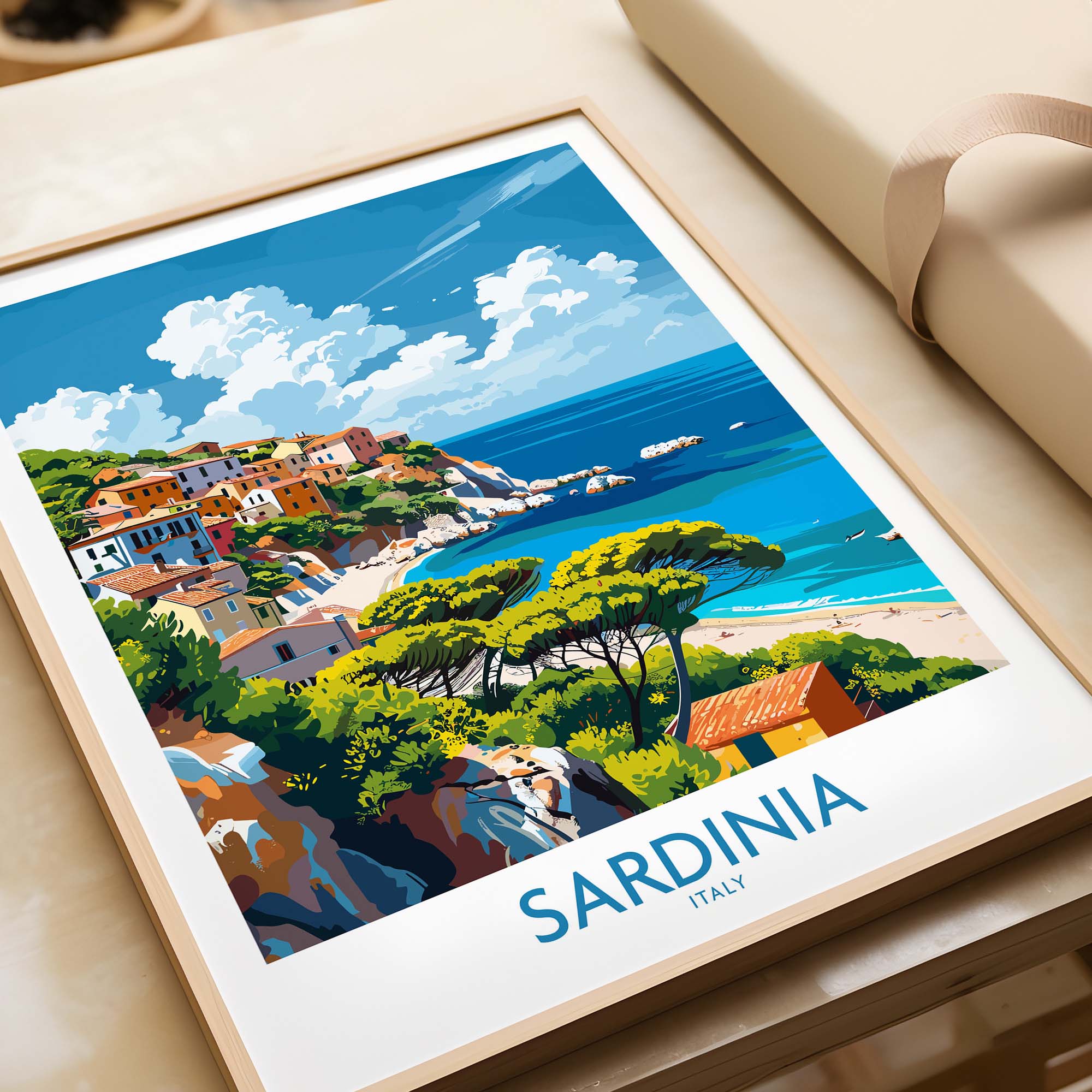 Sardinia Wall Art