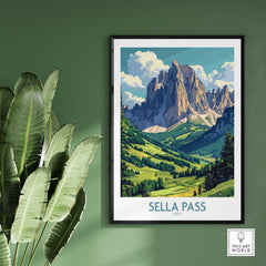 Sella Pass Wall Art Print-This Art World