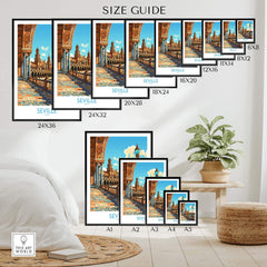 Seville Poster part of our best collection or travel posters and prints - This Art World