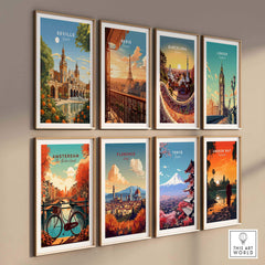 Seville Spain Poster part of our best collection or travel posters and prints - This Art World