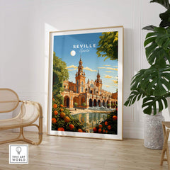 Seville Spain Poster part of our best collection or travel posters and prints - This Art World