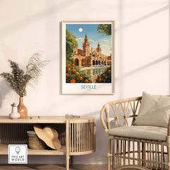 Seville Spain Print part of our best collection or travel posters and prints - This Art World