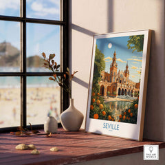 Seville Spain Print part of our best collection or travel posters and prints - This Art World