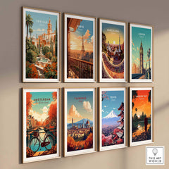 Seville Wall Art Print part of our best collection or travel posters and prints - This Art World