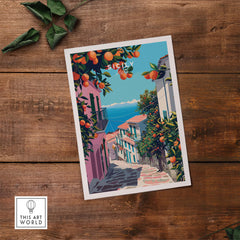 Sicily Travel Poster