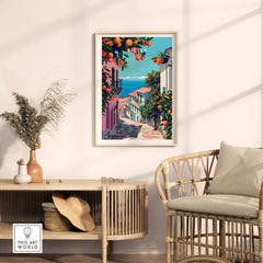 Sicily Travel Poster