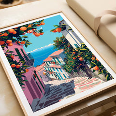 Sicily Travel Poster