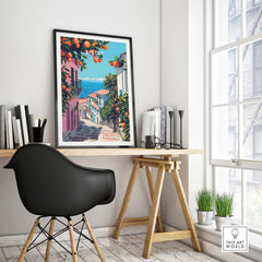 Sicily Travel Poster