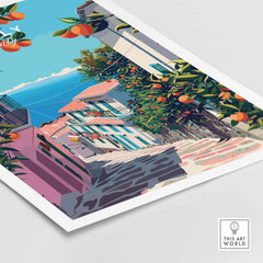 Sicily Travel Poster