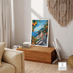 Sicily Travel Print