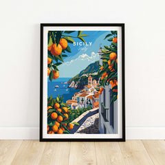 Sicily Travel Print