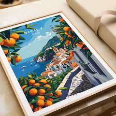 Sicily Travel Print
