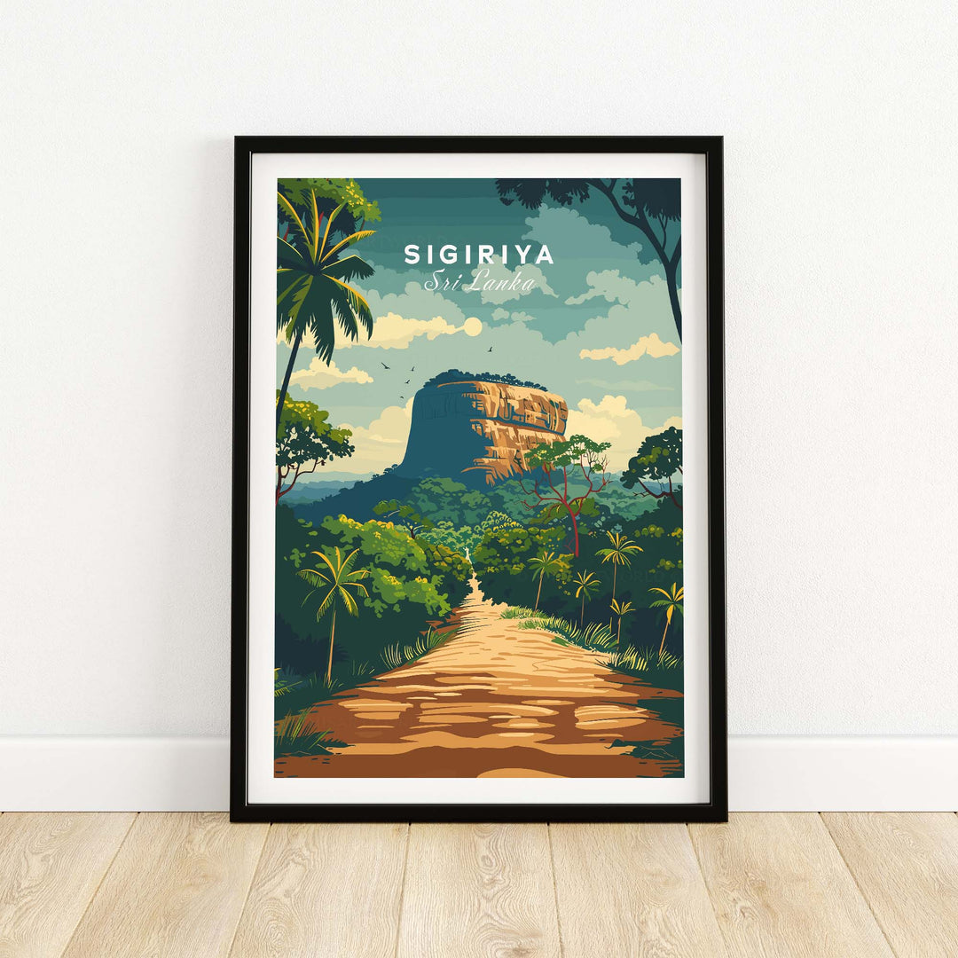 Sigiriya Poster Sri Lanka-This Art World