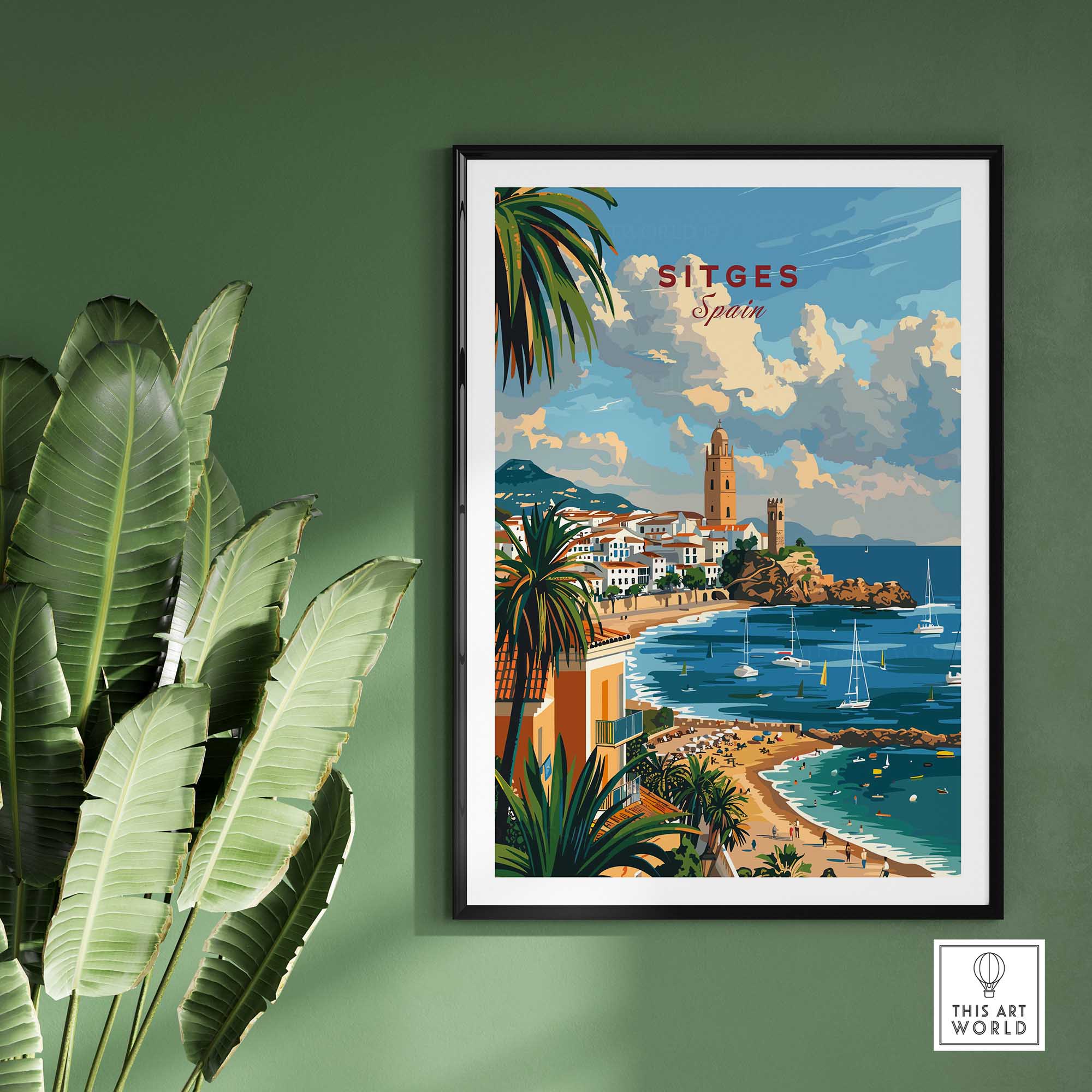 Sitges Poster-This Art World