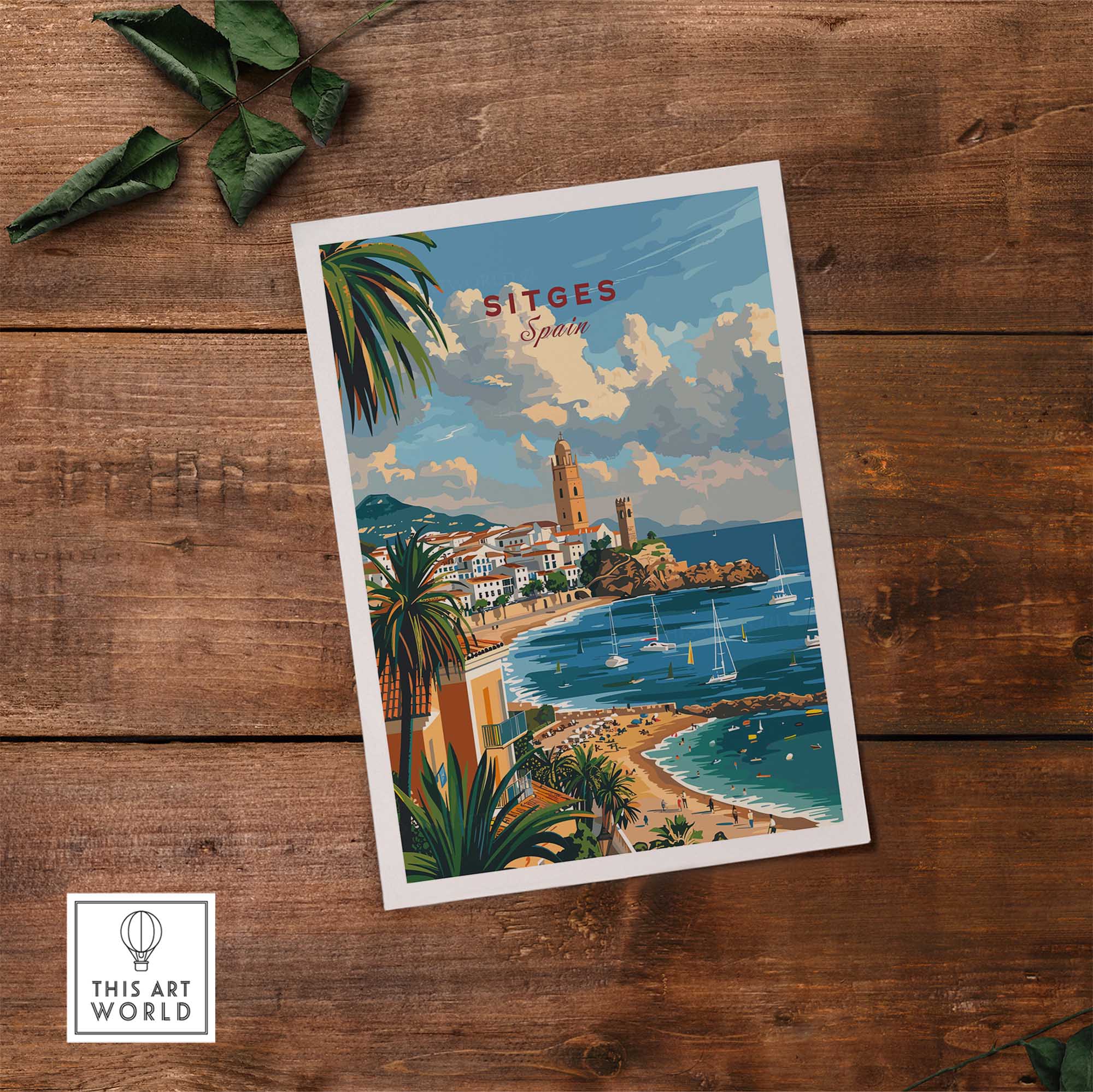 Sitges Poster-This Art World