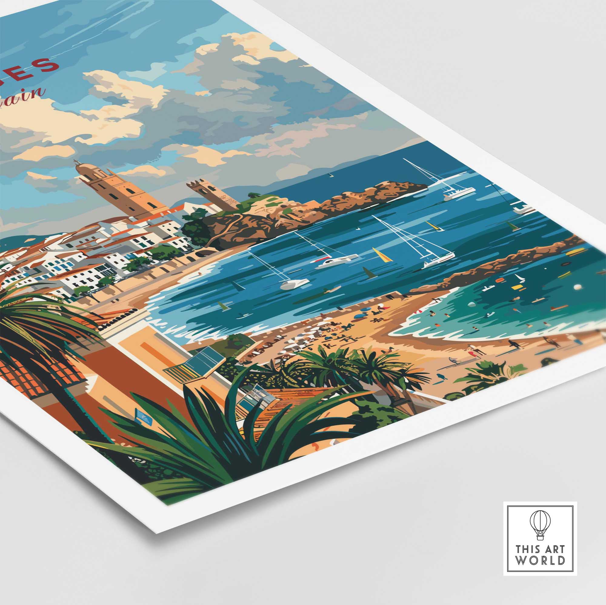 Sitges Poster-This Art World