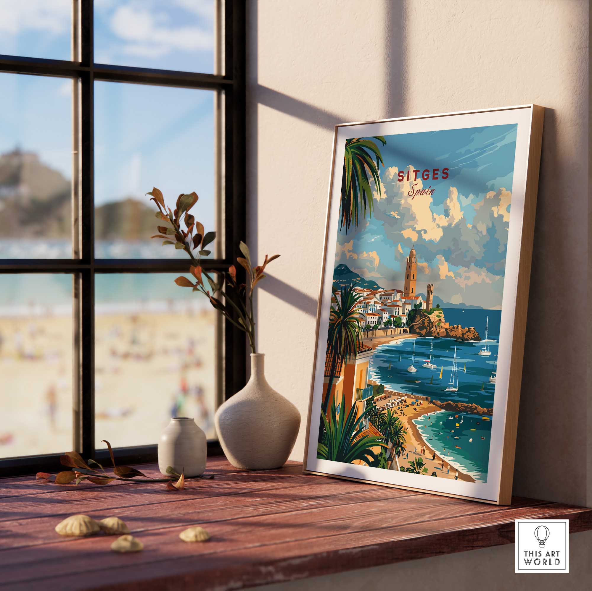 Sitges Poster-This Art World