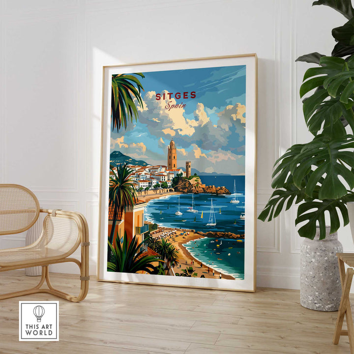 Sitges Poster-This Art World