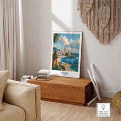 Sitges Print-This Art World