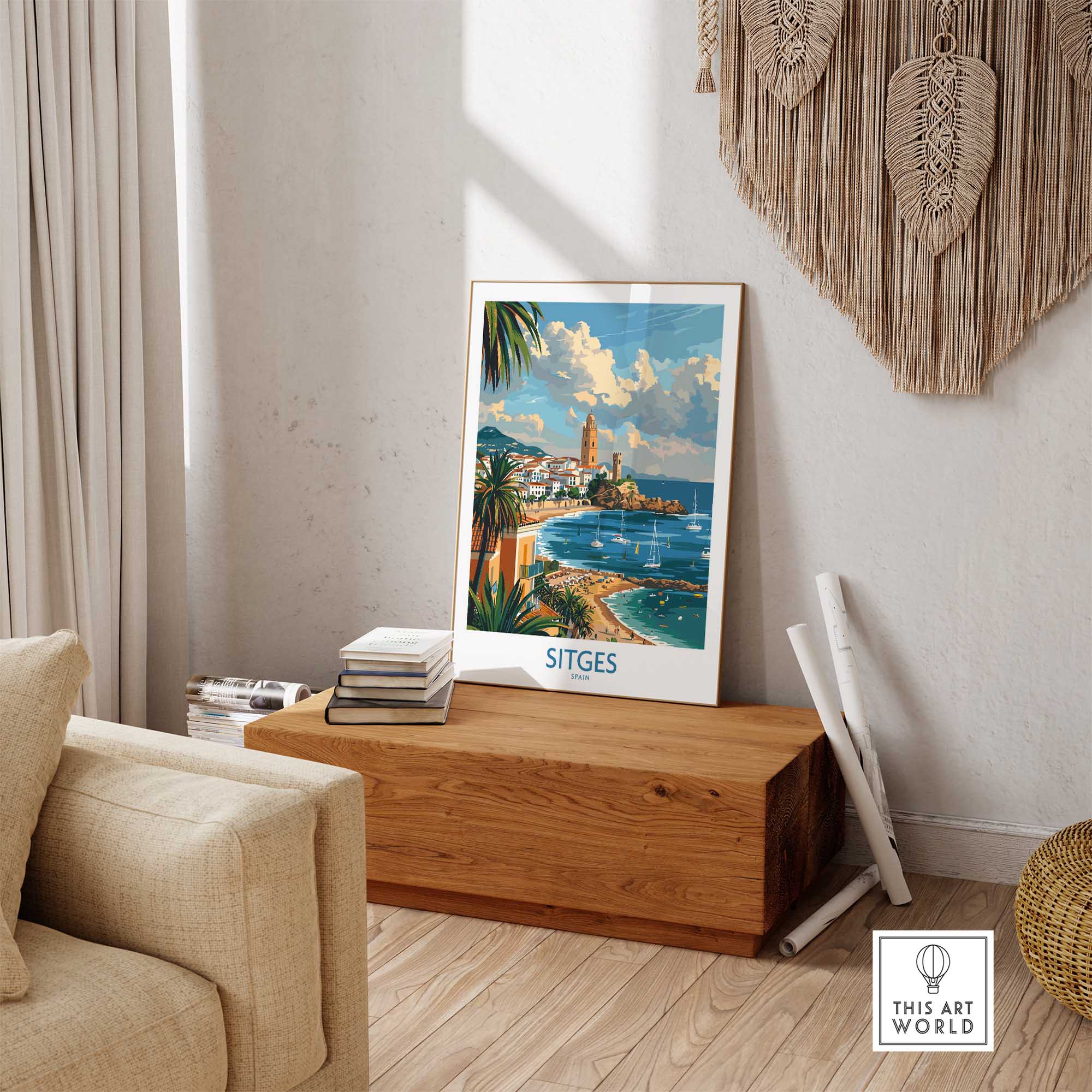 Sitges Print-This Art World