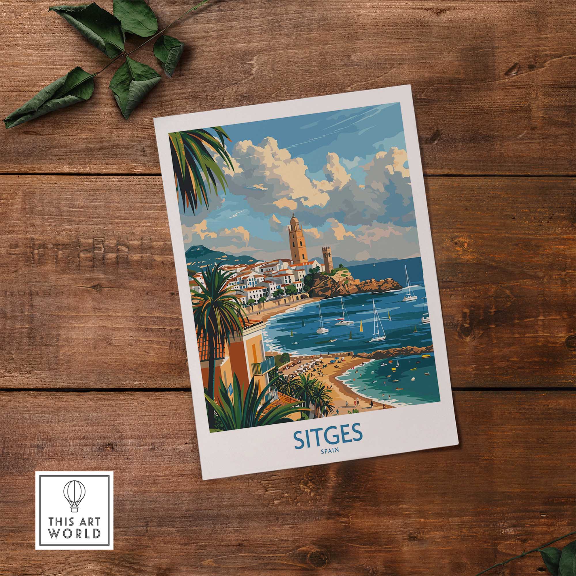 Sitges Print-This Art World