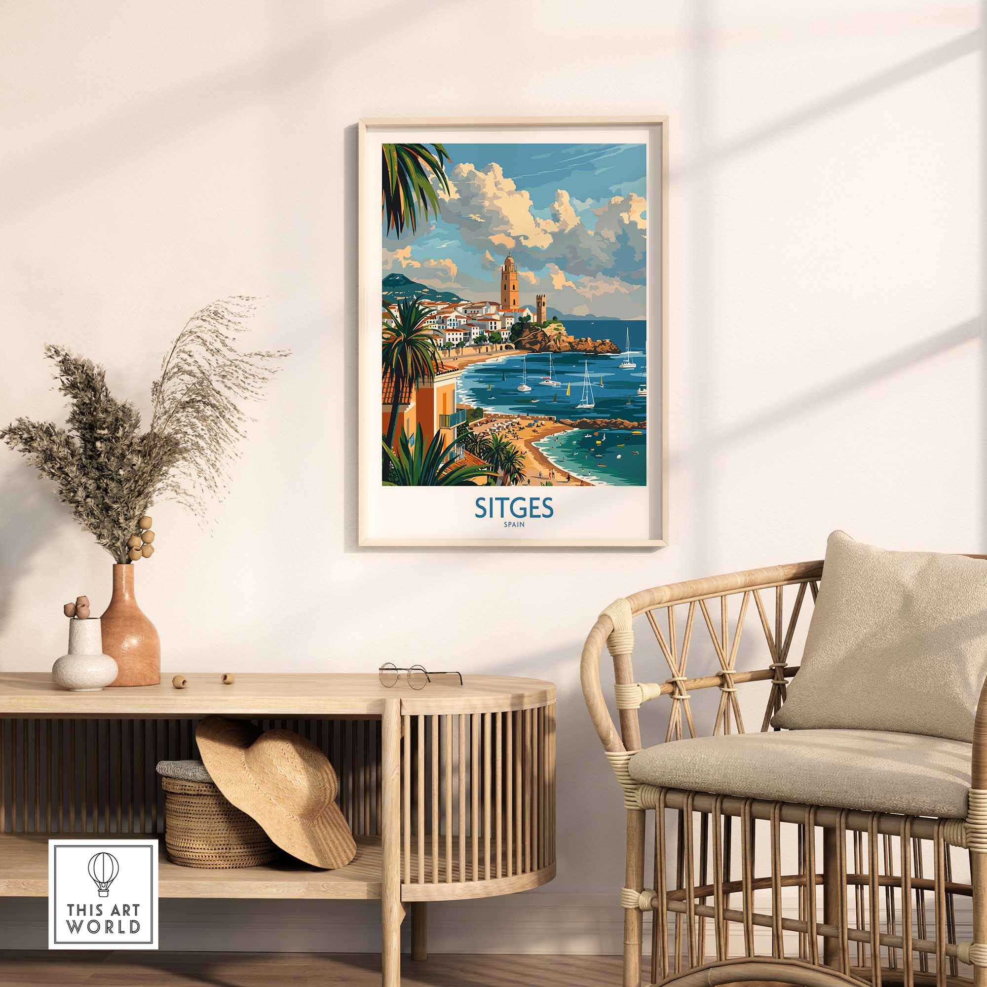 Sitges Print-This Art World
