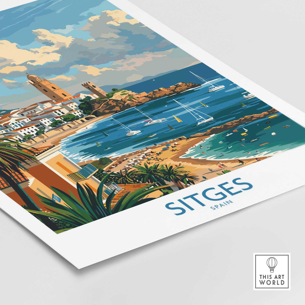 Sitges Print-This Art World