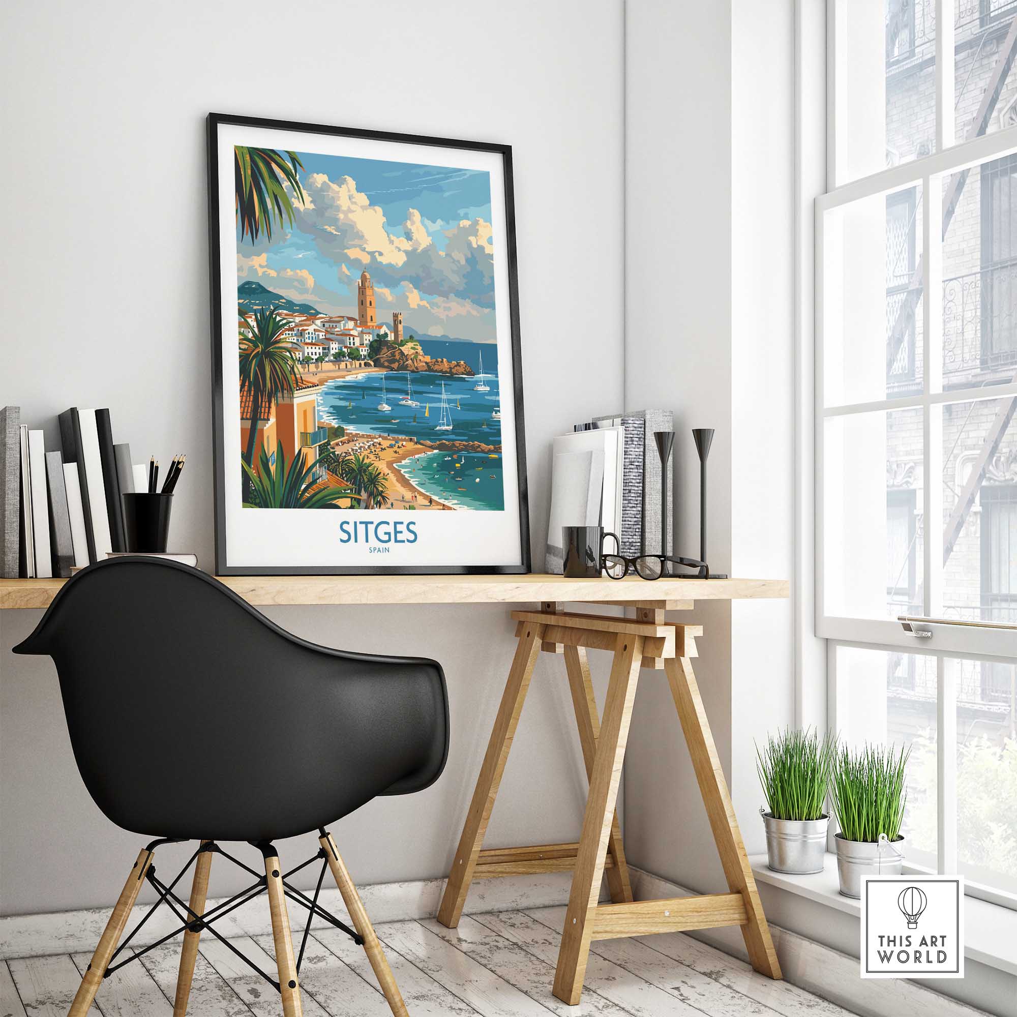 Sitges Print-This Art World
