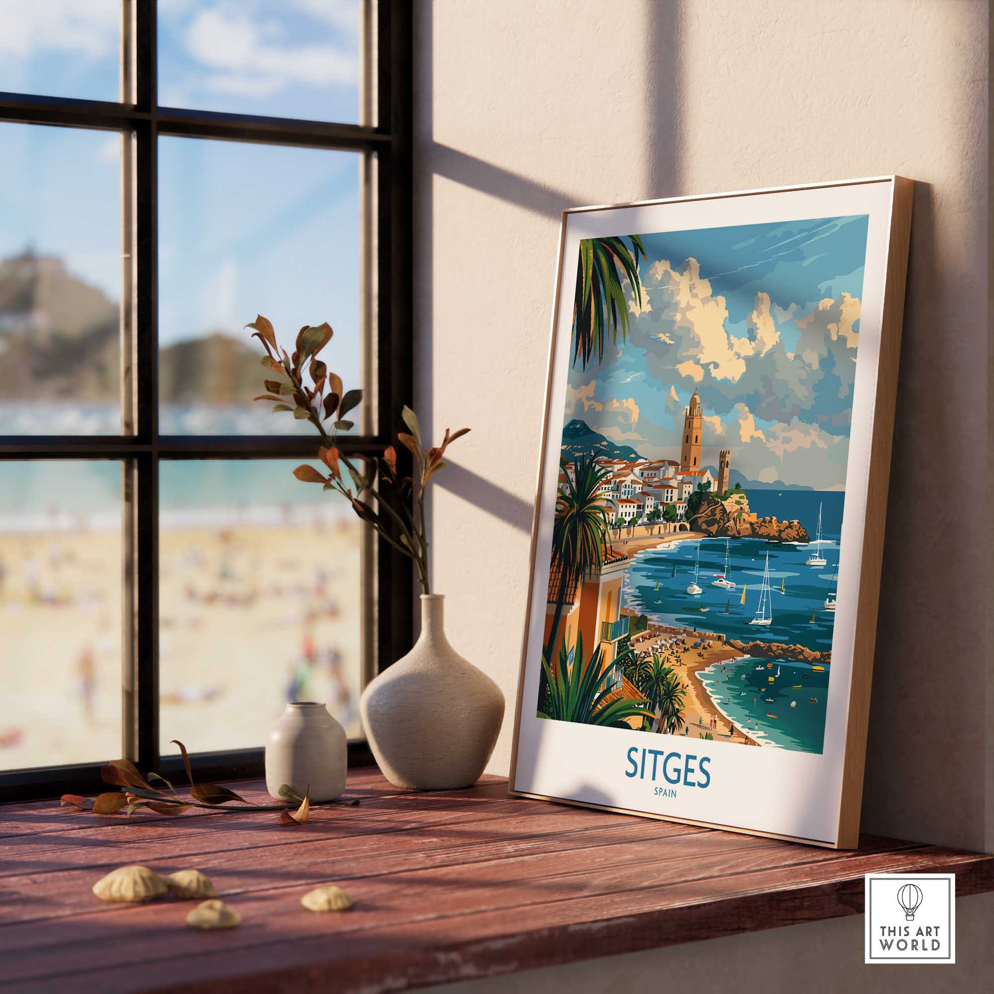 Sitges Print-This Art World